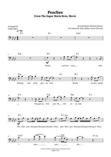 Peaches (arr. Valdir Maia)