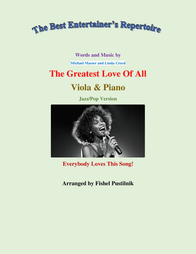 The Greatest Love Of All (arr. Fishel Pustilnik)