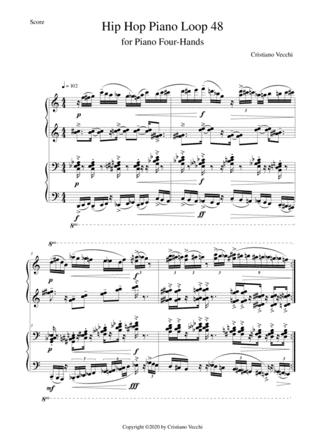 Hip Hop Piano Loop 48