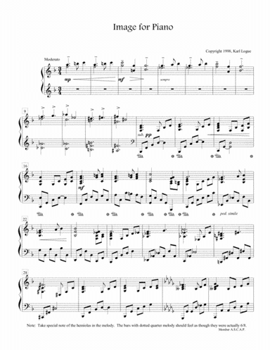 Image for Piano