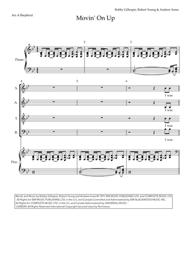 Movin' On Up (arr. Alan Shepherd)