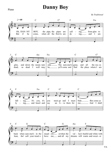 Danny Boy (arr. Wesley S. SIlva)