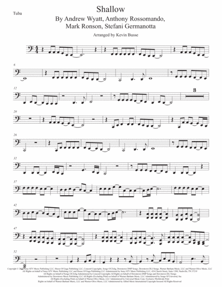 Shallow (arr. Kevin Busse)