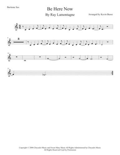 Be Here Now (arr. Kevin Busse)