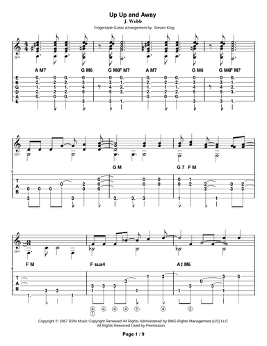 Up, Up And Away (arr. Steven Michael King)