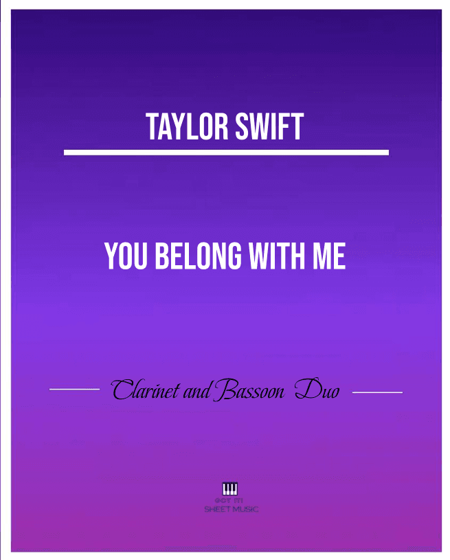 You Belong With Me (arr. ANDRE LAITANO)