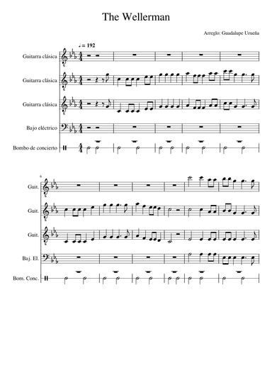 The Wellerman (arr. Guadalupe Urueña)