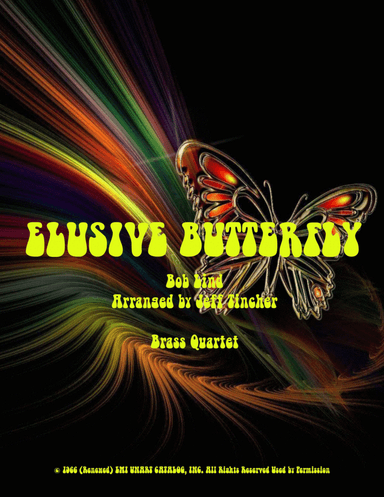 Elusive Butterfly (arr. Jeff Tincher)