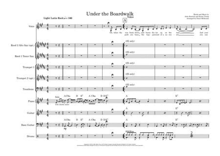 Under The Boardwalk (arr. Daryl McKenzie)