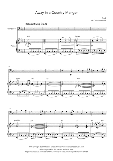 Away in a Country Manger (arr. Hoopla Sheet Music)