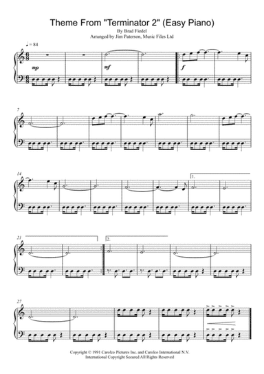 Theme From "terminator 2" (arr. Jim Paterson)