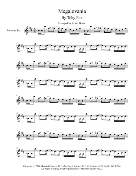 MEGALOVANIA (from Undertale) (arr. Kevin Busse)