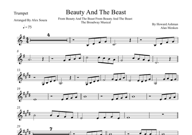 Beauty And The Beast (arr. Alex Souza)