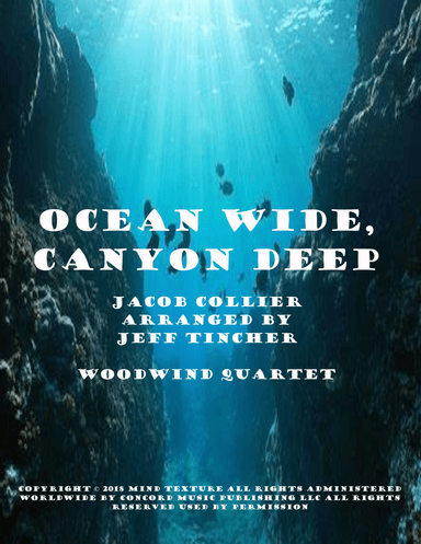 Ocean Wide, Canyon Deep (arr. Jeff Tincher)
