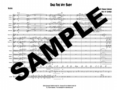 One For My Baby (and One More For The Road) (arr. Dorm 40 Music)