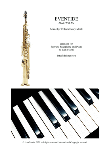 EVENTIDE (Abide With Me) - For Soprano Sax and Piano (arr. Ivan Marini)