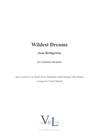 Wildest Dreams (arr. Vicki Falkland)
