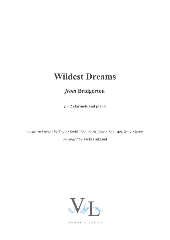 Wildest Dreams (arr. Vicki Falkland)