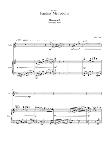 Fantasy Metropolis Movements I & II