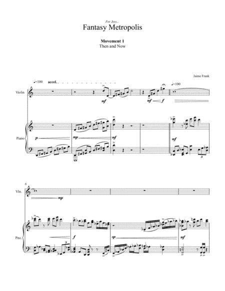 Fantasy Metropolis Movements I & II