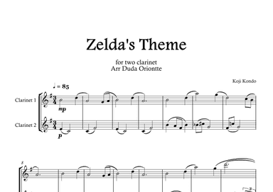Zelda's Theme (arr. Duda Oriontte)