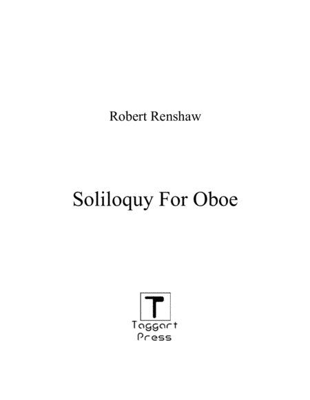Soliloquy for Oboe