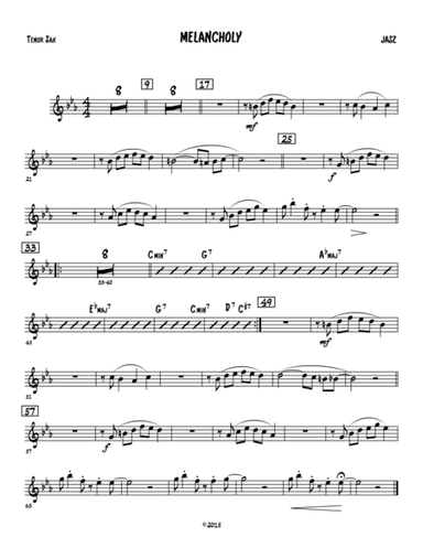 Melancholy - Tenor
