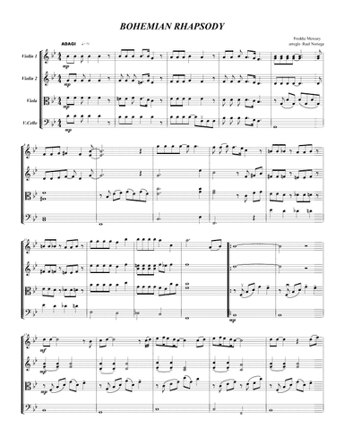 Bohemian Rhapsody (arr. RAUL NORIEGA)