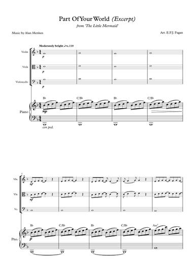 Part Of Your World (arr. E.F.J. Fagan)