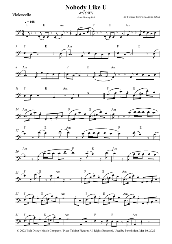 Nobody Like U (arr. Wesley S Silva)