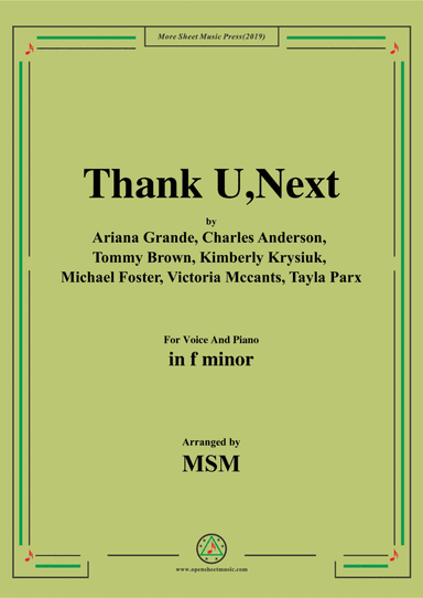 Almost Is Never Enough (arr. Open Cloud)