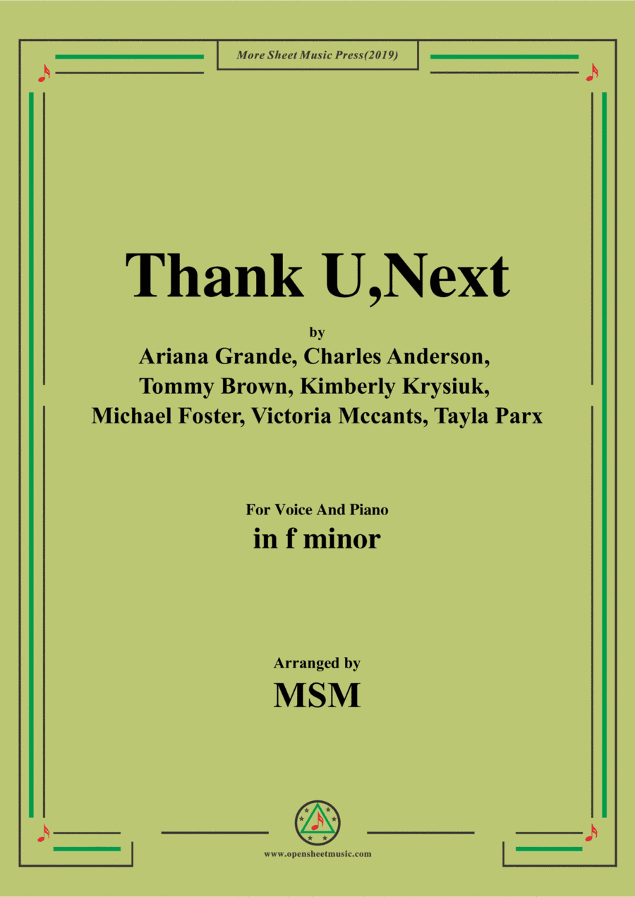 Almost Is Never Enough (arr. Open Cloud)