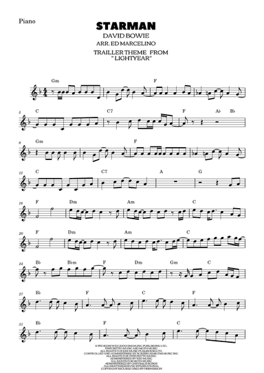 Starman (arr. Eder Marcelino)