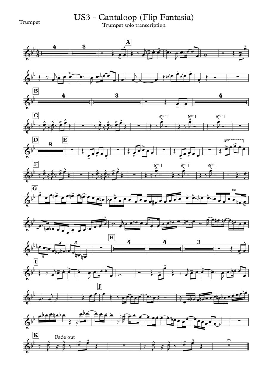 Cantaloop (flip Fantasia) (arr. Merlin Sisko)
