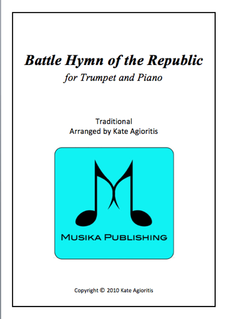 Battle Hymn of the Republic - a Jazz Arrangement - for Trumpet and Piano (arr. K. Agioritis)