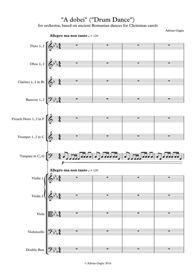 "A dobei (Drum Dance)", op. 59
