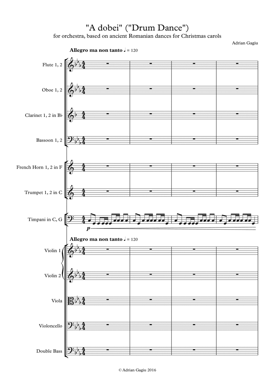 "A dobei (Drum Dance)", op. 59