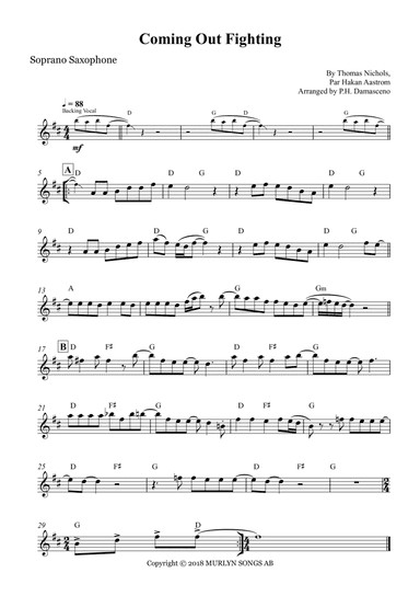 Coming Out Fighting (arr. P.H. Damasceno)