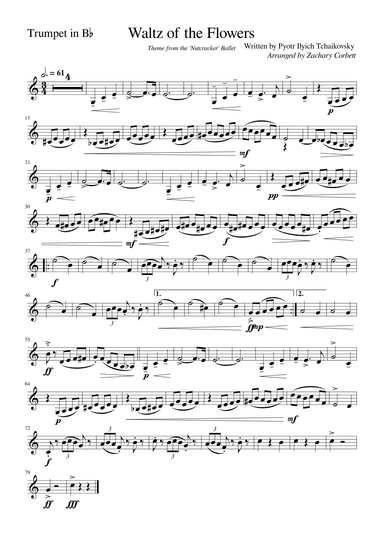 Waltz of the Flowers (arr. Zachary Corbett)