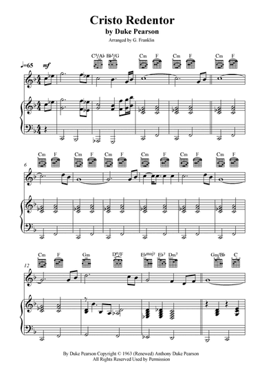 Cristo Redentor (arr. G. Franklin)