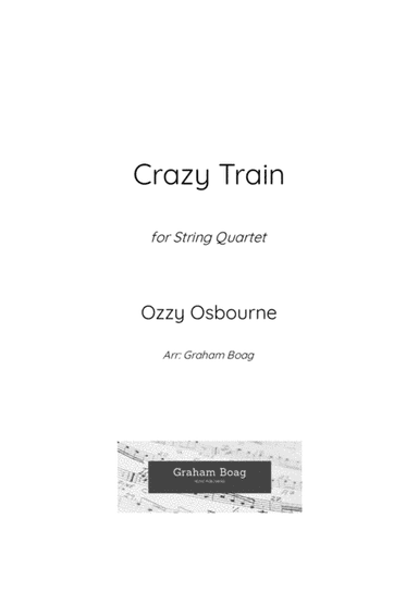 Crazy Train (arr. Graham Boag)