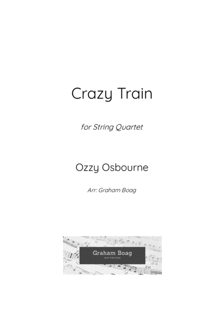 Crazy Train (arr. Graham Boag)
