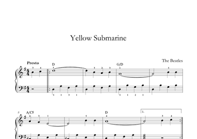 Yellow Submarine (arr. Lila)