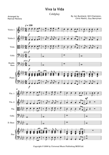 Viva La Vida (arr. Marival Moreira)
