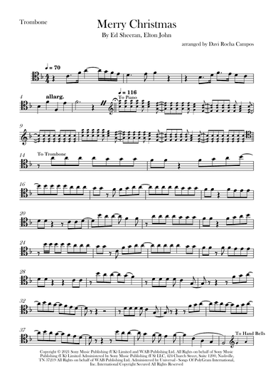 Merry Christmas (arr. Davi Rocha Campos)