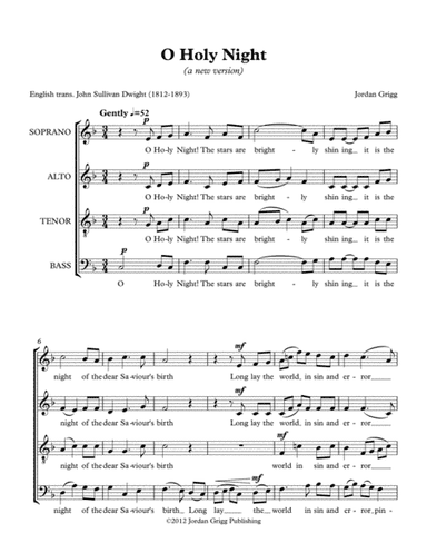 O Holy Night (a new version)