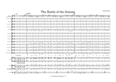 Battle of the Somme (The) - Big Band with Highland Pipe Band (arr. Daryl McKenzie)