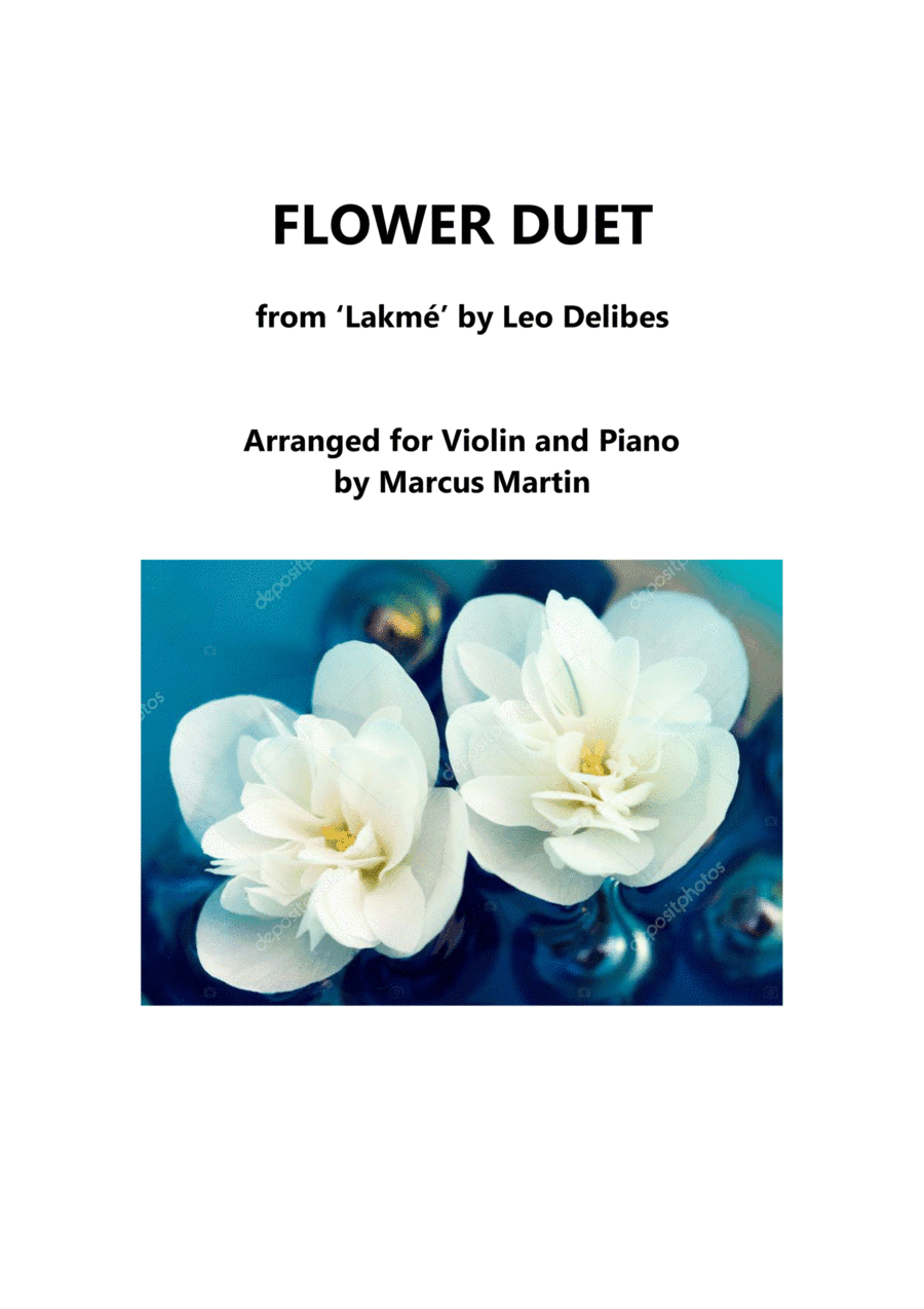 Flower Duet from Lakmé for Violin and Piano (arr. Marcus Martin)
