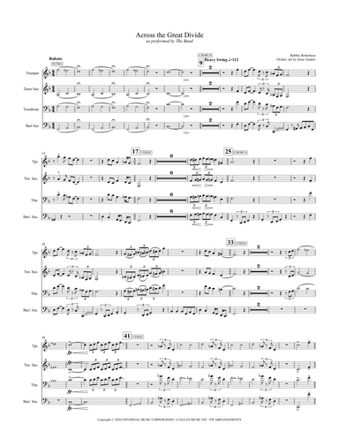 Across The Great Divide (arr. Jesse Audelo)