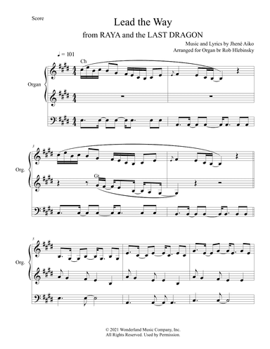 Lead The Way (arr. Rob Hlebinsky)